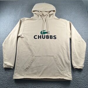 U Suck At Golf Happy Gilmore‎ Chubbs Hoodie Men's Large Beige
